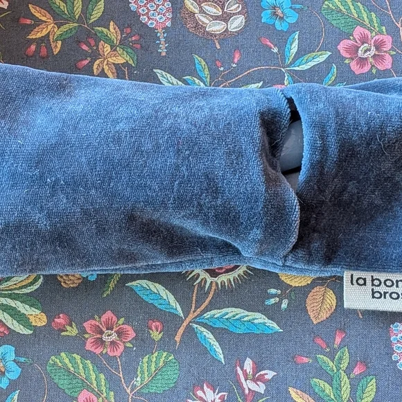 La Bonne Brosse No. 1 Small Hair Brush In Light Blue with Velvet Pouch, EUC - Picture 6 of 9